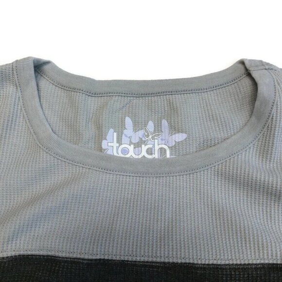 NBA San Antonio Spurs Blindside Thermal Top Sweatshirt Womens Size 2X Touch Gray - Picture 3 of 6